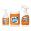u-clean 有夠靈油污神器組 (神奇除菌洗淨粉1000g+洗淨劑500ml+神奇碗盤潔淨幕斯 400ml)